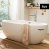 roca - bathtub oval standing tipe virginia white acrylic premium spain