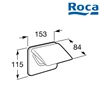 roca hotels 2.0 - toilet roll holder