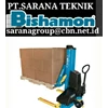 bishamon hand pallet truck model bm25ll-1