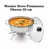 panci prasmanan / warmer stove 30 cm