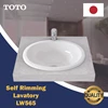 toto lw565 counter wastafel