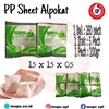 plastik pp sheet alpokat / plastik kue / plastik kue basah