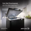 artugo chest freezer cf 101 a-2