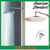 american standard inwall shower arm+round head shower & cygnet mixer