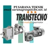 transtecno gearbox catalogue