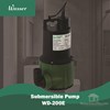 wasser submersible drainage pump |wd-200e/200w