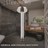 steinberg 100 1591 shower arm ceiling mounted