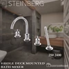 steinberg 250 2400 4-hole deck mounted bath mixer