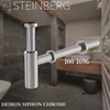 steinberg 100 1696 design siphon chrome