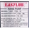 lubrication oil pump hop-1700-10 - 1700 ml. 10 cc 15 bar-2