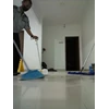 office boy/girl sweeping luar koridor di belinsky studio 19 8 2022