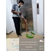 office boy/girl sweeping depan lift lantai dua 07 september 2022