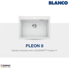 blanco pleon 8 silgranit kitchen sink - abu-abu-2