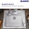 blanco naya 6 silgranit kitchen sink - hitam-4