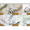 peluang bisnis mechka sheets seri marmer pvc wallpaper mebel dapur dll