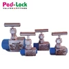 ped-lock needle valve