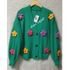 atasan wanita cardigan rajut motif bunga gembul-2