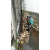 perawatan taman bersihkan sampah sungai di asuransi bintang 31/10/2022