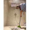 office boy/girl mopping toilet wanita di vibe yoga studio 15/11/2022