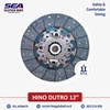 clutch disc / plat kopling hino dutro 12 inchi-1