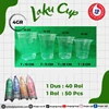 gelas oz plastik laku / cup oz laku bening / gelas plastik / plastic c