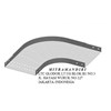 horizontal elbow tray 100x50mm