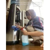 office boy/girl dusting dispenser di vibe yoga studio 29/11/2022