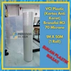vci plastic / plastik anti karat branofol m3 1m x 50m (1 roll)