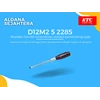 d12m2 5 2285 wooden handle screwdriver slotted penetrating type