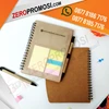 buku memo promosi n-807 notes transparan + pulpen ramah lingkungan