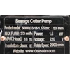 sewage cutter pump 50wq33-18-1.5 pompa celup - 2 inci - 2 hp 220v-1
