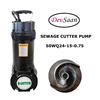 sewage cutter pump 50wq24-15-0.75 pompa celup - 2 inci - 1 hp 220v