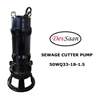 sewage cutter pump 50wq33-18-1.5 pompa celup - 2 inci - 2 hp 220v-3