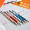 pen stylus kristal putih - pulpen promosi