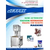 semi automatic vacuum nitrogen filling and sealing machine