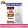 rolll up banner stainless