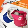 custom topi tenis golf visor promosi