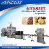 automatic filling-capping line for powder