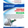 double screw cone mixer