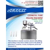 cosmetic tube filling machine jet-ff127