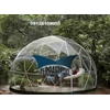 tenda dome geodesic transparan