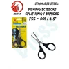 tools - fishing scissors split ring / braided fss 001/4.5