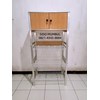 rak piring aluminium kayu oscar matahari