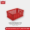 keranjang plastik industrial basket t-25