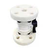 ball valve pvdf 3/4 inci flange ansi b.16.5 class #150 - 20 mm