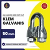 klem // sling wire rope clamps kuku macan wire clip galvanis-4