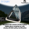 tytxrv rounded side window double hollow pmma glass camping car side-3