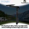tytxrv rv aluminum alloy table leg adjustable swivel