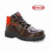 deluxe ankle boot s1 brown - dr.osha sepatu safety - 9239