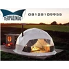 tenda glamping dome geodesic jakarta timur